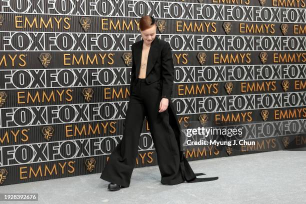 Los Angeles, CA Liv Hewson attends the 75th Primetime Emmy Awards at the Peacock Theater in Los Angeles, CA, Monday, Jan. 15, 2024.