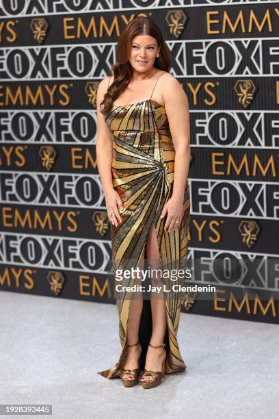 Los Angeles, CA Gail Simmons arriving at the 75th Primetime Emmy Awards at the Peacock Theater in Los Angeles, CA, Monday, Jan. 15, 2024.