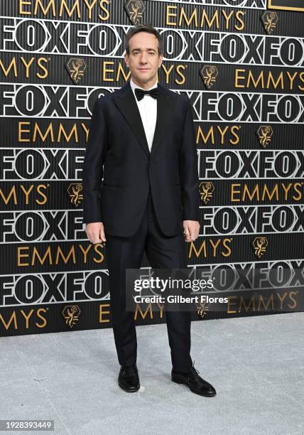 Matthew Macfadyen at the 75th Primetime Emmy Awards held at the Peacock Theater on January 15, 2024 in Los Angeles, California.