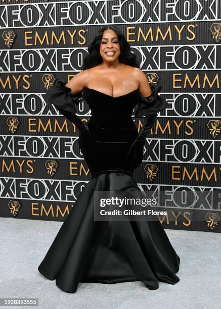 Niecy Nash Betts at the 75th Primetime Emmy Awards held at the Peacock Theater on January 15, 2024 in Los Angeles, California.