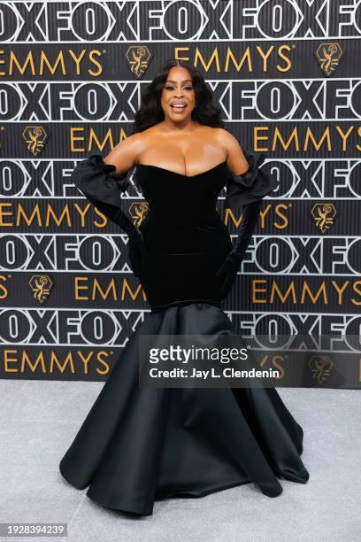 Los Angeles, CA Niecy Nash-Betts arriving at the 75th Primetime Emmy Awards at the Peacock Theater in Los Angeles, CA, Monday, Jan. 15, 2024.