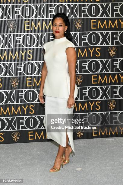 Tracee Ellis Ross at the 75th Primetime Emmy Awards held at the Peacock Theater on January 15, 2024 in Los Angeles, California.