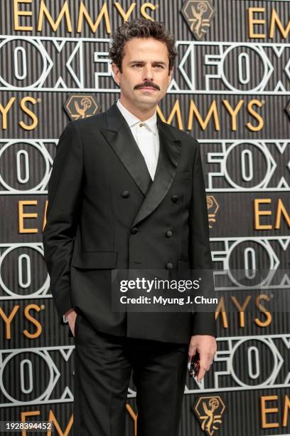 Los Angeles, CA Luke Kirby attends the 75th Primetime Emmy Awards at the Peacock Theater in Los Angeles, CA, Monday, Jan. 15, 2024.