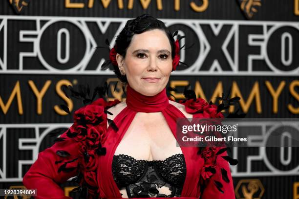 Alex Borstein at the 75th Primetime Emmy Awards held at the Peacock Theater on January 15, 2024 in Los Angeles, California.