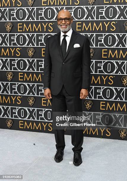 James Pickens Jr. At the 75th Primetime Emmy Awards held at the Peacock Theater on January 15, 2024 in Los Angeles, California.