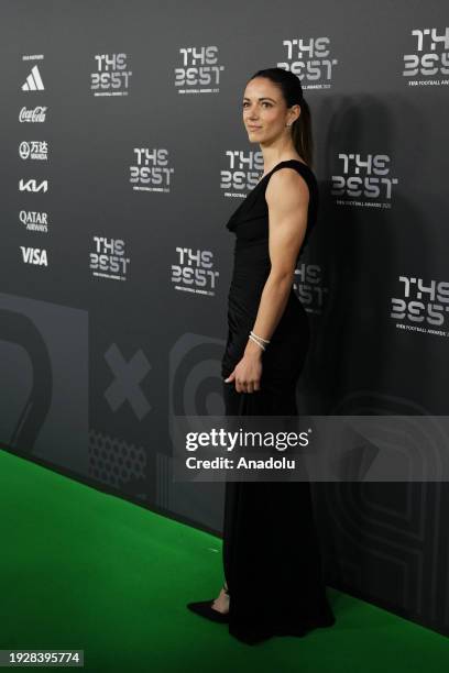 Aitana Bonmati of FC Barcelona and during The Best FIFA Football Awards 2023 at The Apollo Theatre on January 15, 2024 in London, England.