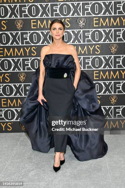 Keri Russell at the 75th Primetime Emmy Awards held at the Peacock Theater on January 15, 2024 in Los Angeles, California.