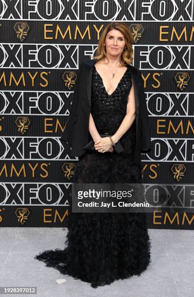 Los Angeles, CA Sharon Horgan arriving at the 75th Primetime Emmy Awards at the Peacock Theater in Los Angeles, CA, Monday, Jan. 15, 2024.