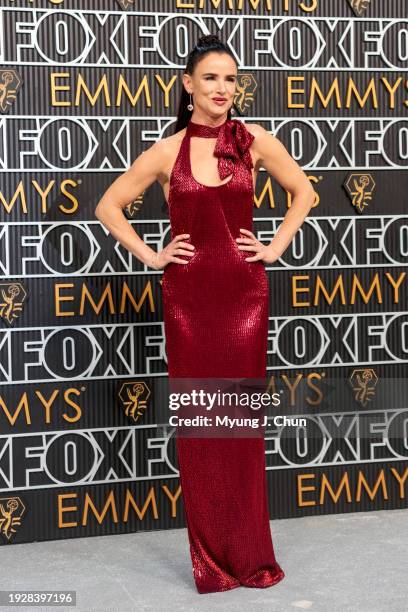 Los Angeles, CA Juliette Lewis arriving at the 75th Primetime Emmy Awards at the Peacock Theater in Los Angeles, CA, Monday, Jan. 15, 2024.