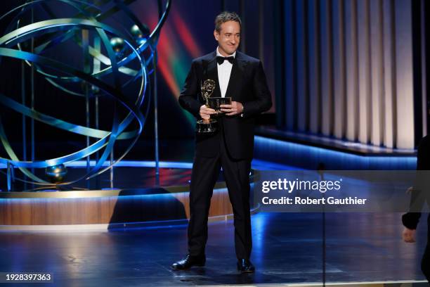 Los Angeles, CA Matthew MacFayden at the 75th Primetime Emmy Awards at the Peacock Theater in Los Angeles, CA, Monday, Jan. 15, 2024.