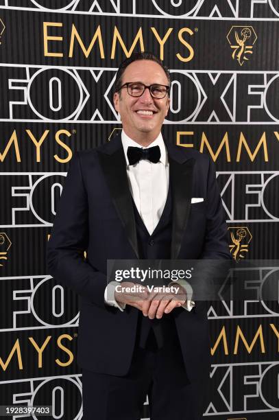 Charlie Collier at the 75th Primetime Emmy Awards held at the Peacock Theater on January 15, 2024 in Los Angeles, California.