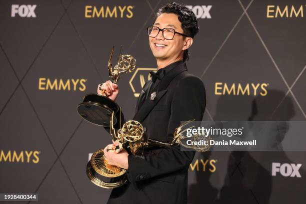 Los Angeles, CA Lee Sung Jin, winner of Outstanding Writing For A Limited Or Anthology Series Or Movie and Outstanding Limited Or Anthology Series...