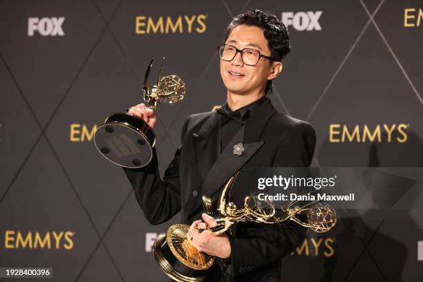 Los Angeles, CA Lee Sung Jin, winner of Outstanding Writing For A Limited Or Anthology Series Or Movie and Outstanding Limited Or Anthology Series...