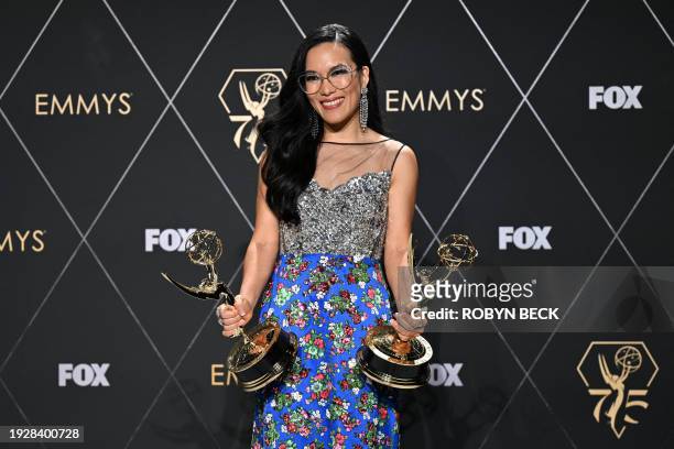 Actress Ali Wong, winner of Outstanding Lead Actress In A Limited Or Anthology Series Or Movie and Outstanding Limited Or Anthology Series for...
