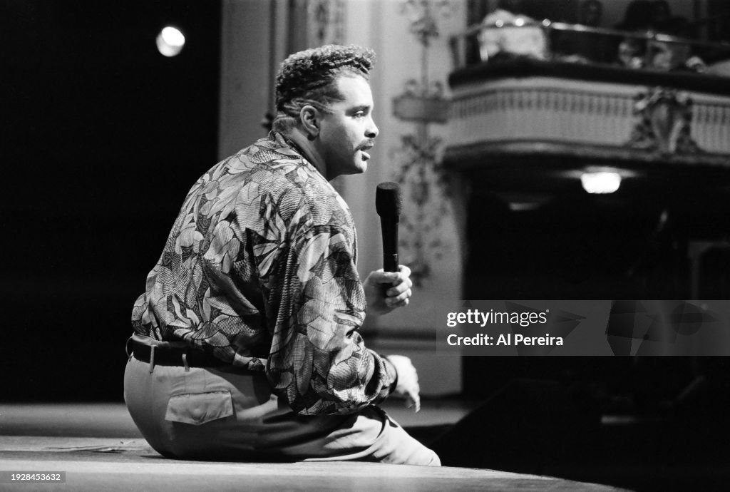 Sinbad Performs At The Apollo Theater