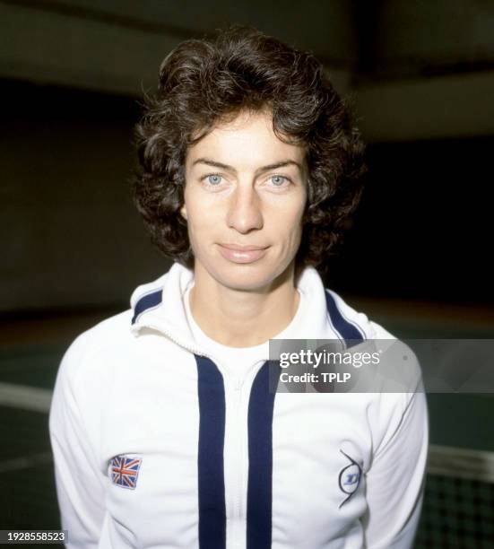 British professional tennis player Virginia Wade poses for a portrait in London, England, October 30, 1978.