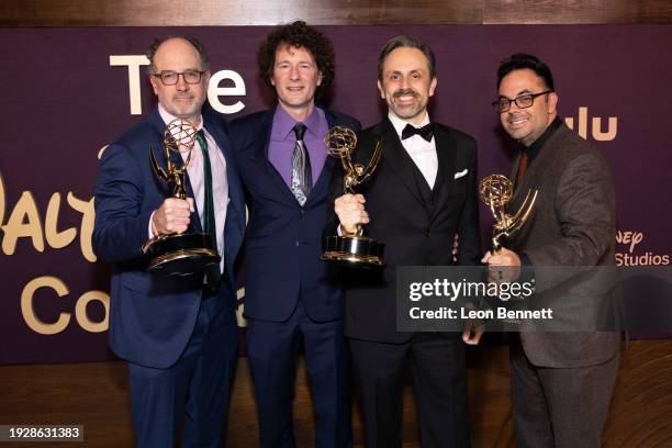 The Walt Disney Company Post-Emmys® Celebration at Otium on January 15, 2024 in Los Angeles, California. MATT SELMAN , CARLTON BATTEN , ROB OLIVER ,...