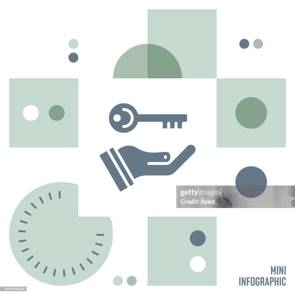 Key Infograph Key Mini Infographic High-Res Vector Graphic - Getty Images