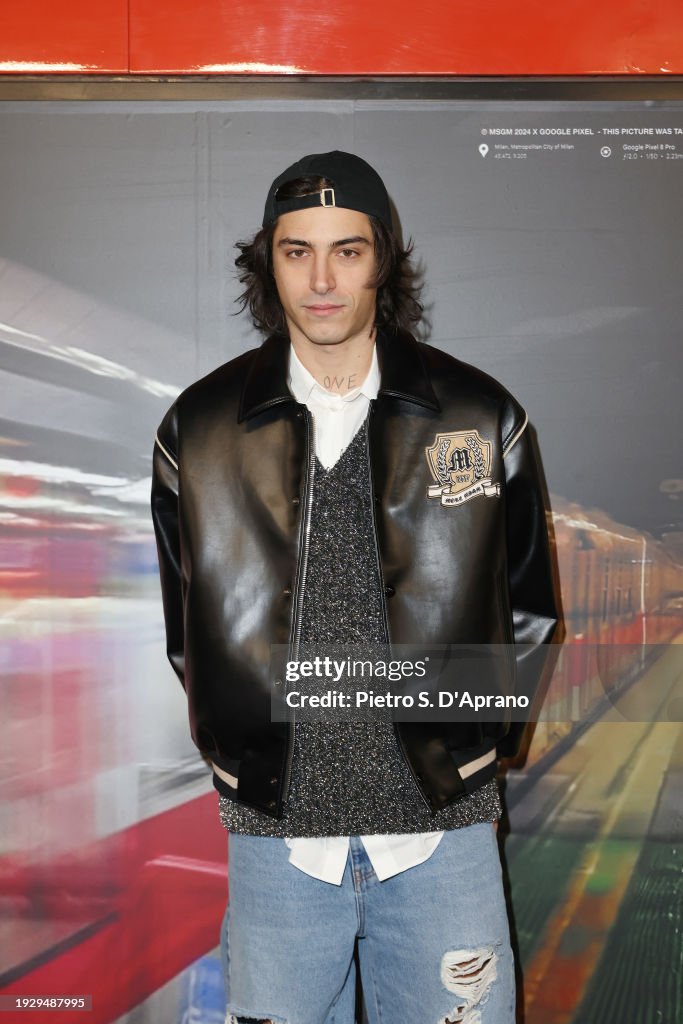 MSGM - Front Row - Milan Fashion Week - Menswear Fall/Winter 2024-2025