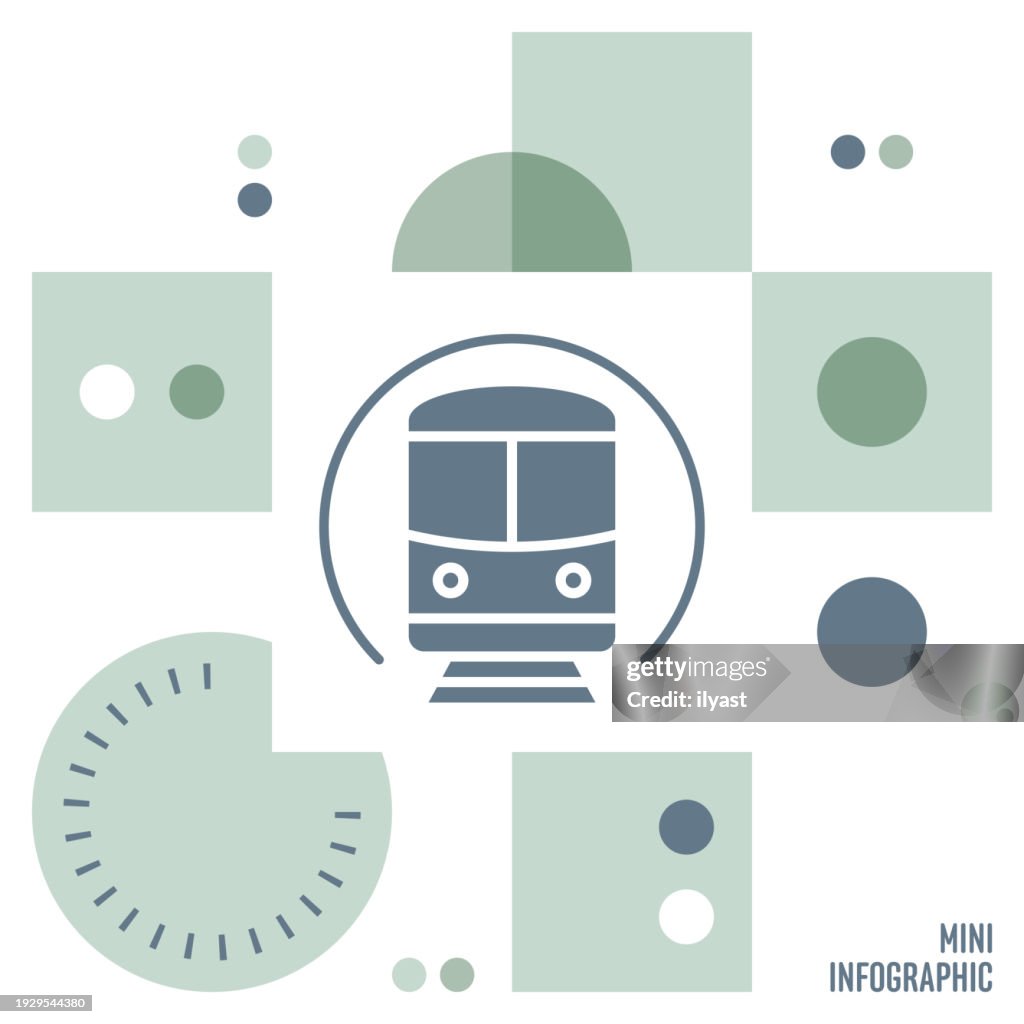 Subway Mini Infographic Design