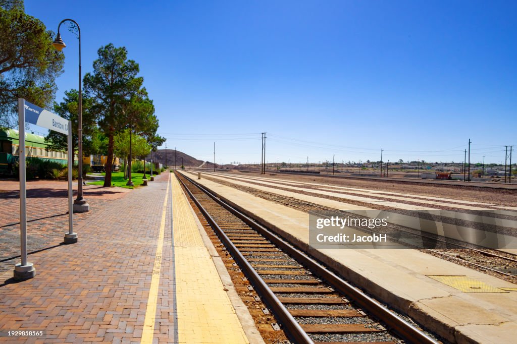 Train Station in Barstow, California