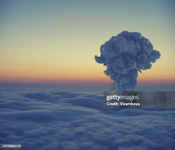 surreal explosions - start wars stock pictures, royalty-free photos & images