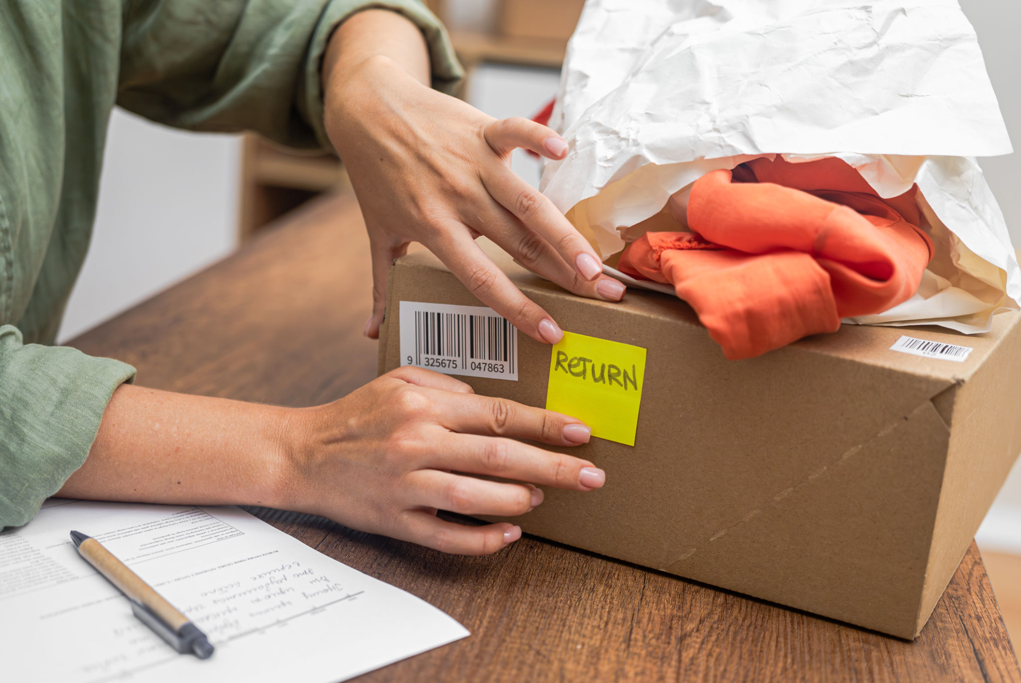 online shopping returns