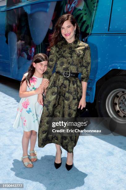 Los Angeles, CA - June 30, 2018 - Mae Sandler and Kathryn Hahn seen at Columbia Pictures and Sony Pictures Animation World Premiere of 'Hotel...