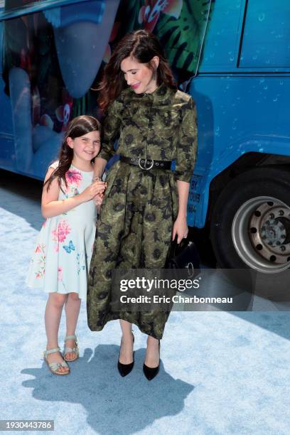 Los Angeles, CA - June 30, 2018 - Mae Sandler and Kathryn Hahn seen at Columbia Pictures and Sony Pictures Animation World Premiere of 'Hotel...