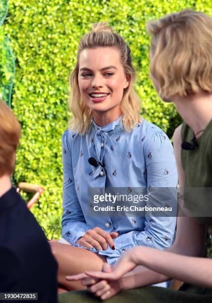 Los Angeles Margot Robbie at Junket Press Conference for Columbia Pictures' PETER RABBIT at The London Hotel West Hollywood