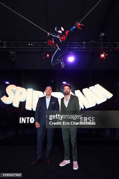 Dec.1, 2018: Peter Ramsey, Director, and Bob Persichetti, Director, during the Red Carpet Premiere of Columbia Pictures and Sony Pictures Animation's...