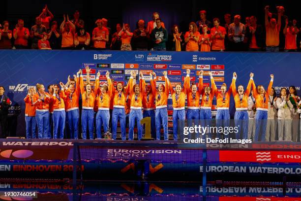 Team of the Netherlands, Laura Aarts of the Netherlands, Iris Wolves of the Netherlands, Brigitte Sleeking of the Netherlands, Sabrina van der Sloot...