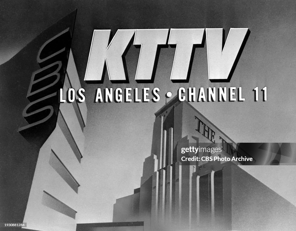 Kcet Cbs Pictured is KTTV television test pattern and on screen identifier ...