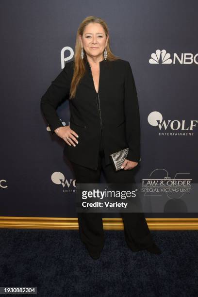 Camryn Manheim at the "Law & Order: SVU" 25th Anniversary Celebration held at the Peak Restaurant on Tuesday, January 16, 2024 in New York City