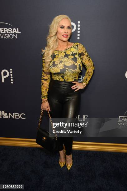 Coco Austin at the "Law & Order: SVU" 25th Anniversary Celebration held at the Peak Restaurant on Tuesday, January 16, 2024 in New York City