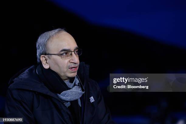 Dinesh Kumar Khara, managing director of global banking at the State Bank of India Ltd. , during a Bloomberg Television interview on day two of the...