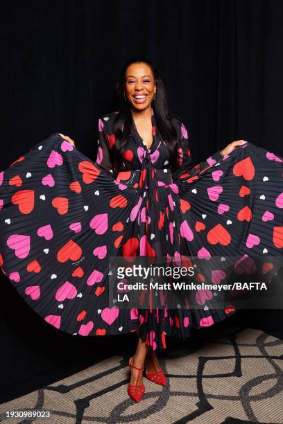 Karen Pittman poses for a portrait during The BAFTA Tea Party presented by Delta Air Lines, Virgin Atlantic and BBC Studios Los Angeles Productions...
