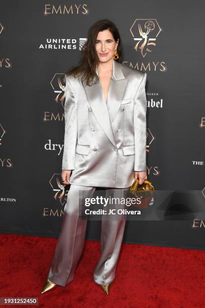 Kathryn Hahn attends the 75th Primetime Emmy performer nominees celebration at JW Marriott LA Live on January 13, 2024 in Los Angeles, California.