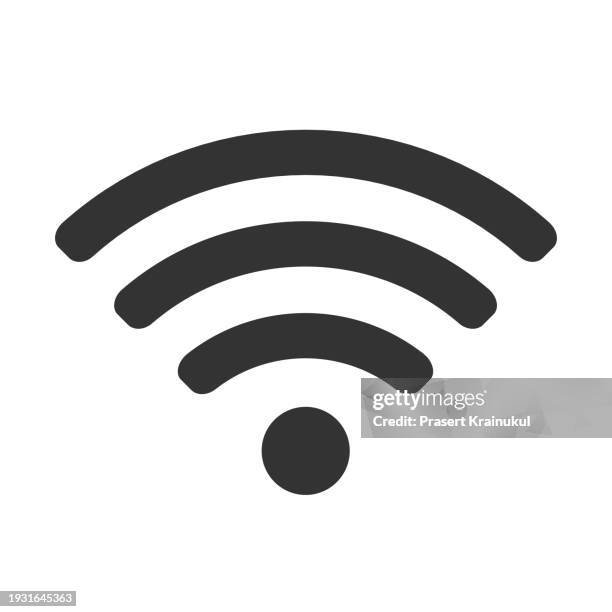 wifi symbol signal connection. - communication sans fil photos et images de collection