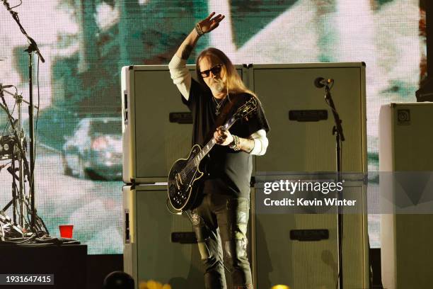 Jerry Cantrell of Alice in Chains performs onstage with Bush at the 2024 iHeartRadio ALTer EGO Presented by Capital One at the Honda Center on...