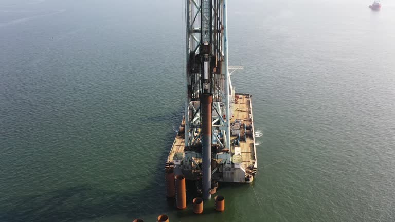 Offshore Piling Methods Steel Piling Videos and HD Footage - Getty Images