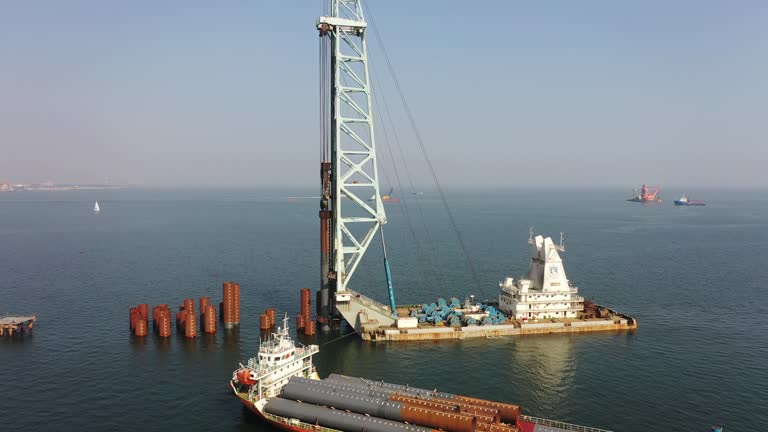 Offshore Piling Methods Steel Piling Videos and HD Footage - Getty Images