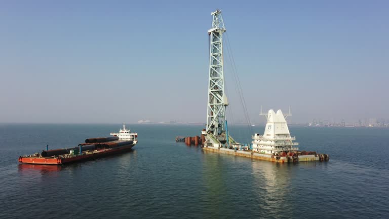 Offshore Piling Methods Steel Piling Videos and HD Footage - Getty Images