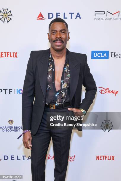 Colman Domingo attends MPTF's 17th Annual Evening Before at Pacific Design Center on January 13, 2024 in West Hollywood, California.