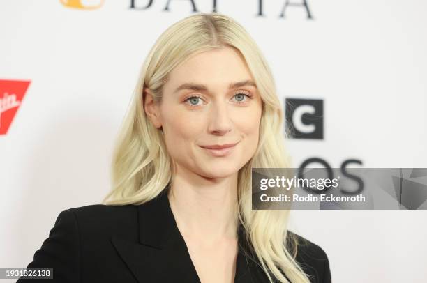 Elizabeth Debicki attends The 2024 BAFTA Tea Party at The Maybourne Beverly Hills on January 13, 2024 in Beverly Hills, California.