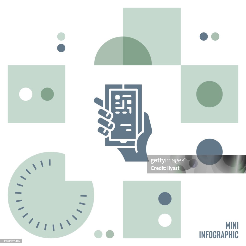 Qr Code Mini Infographic Design High-Res Vector Graphic - Getty Images