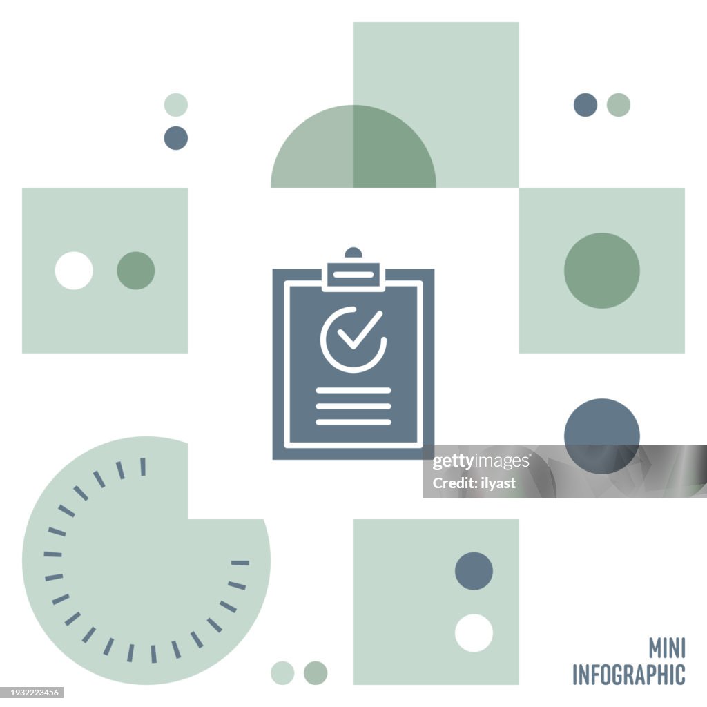 Check Infograph Quality Check Mini Infographic Design High-Res Vector Graphic - Getty ...