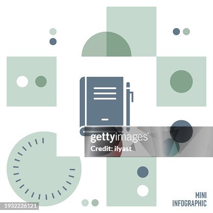 Notepad Mini Infographic Design High-Res Vector Graphic - Getty Images