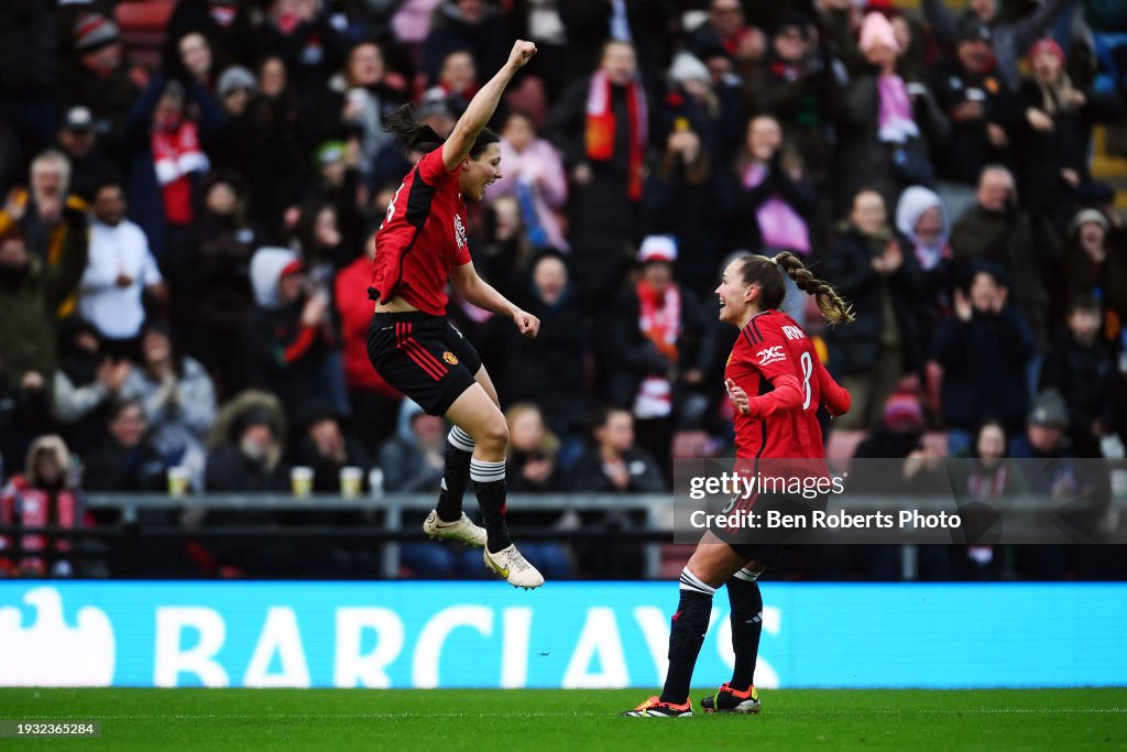 Manchester United Women v Newcastle United Women - Adobe Women's FA Cup Fourth Round