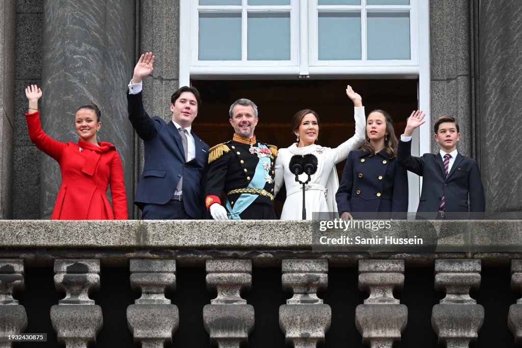 Danish King Frederik X Succeeds Queen Margrethe II